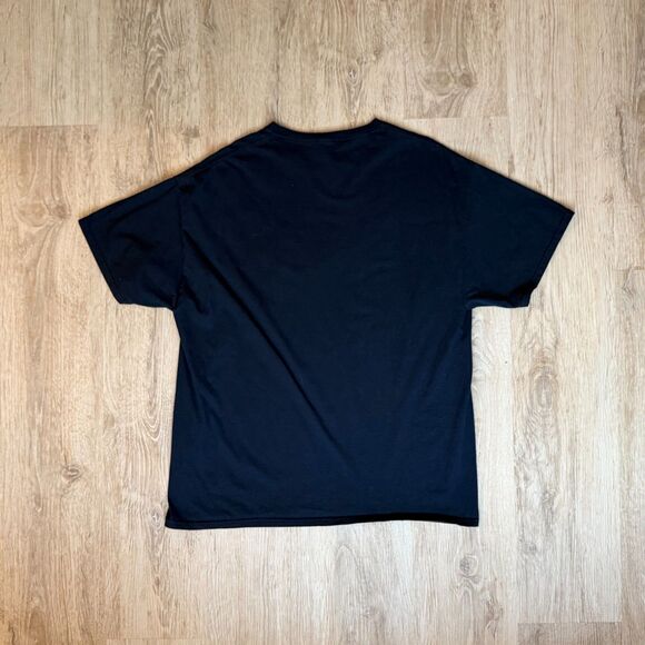 KISS Band T-Shirt Metal Logo Black XL Rock Music Fruit Of The Loom Tee - Picture 2 of 5